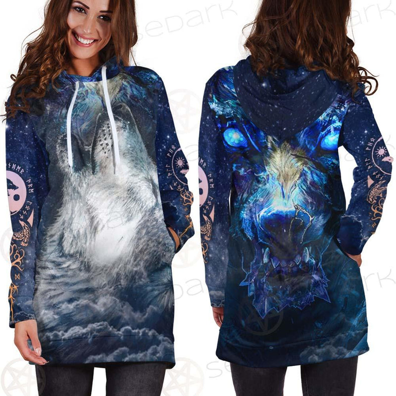 Viking Lion SED-0439 Hoodie Dress