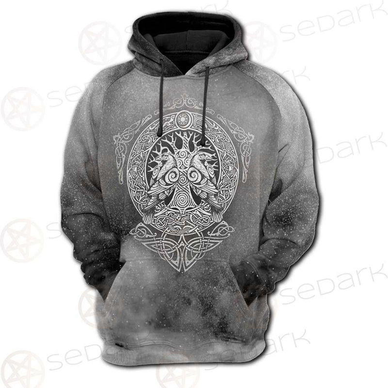 Viking And Norse Symbols SED-0441 Hoodie & Zip Hoodie Raglan