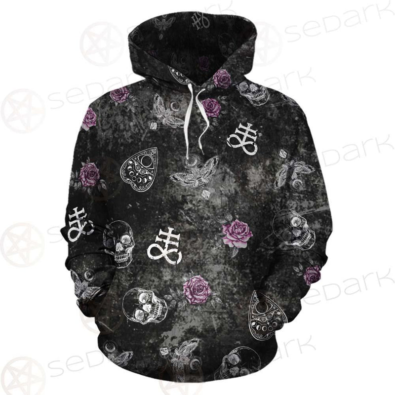 Ouija Death Moth Butterfly SED-0443 Hoodie & Zip Hoodie
