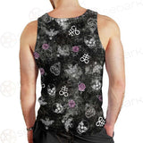 Ouija Death Moth Butterfly SED-0443 Men Tank-tops