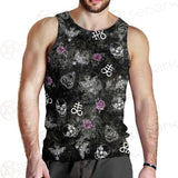 Ouija Death Moth Butterfly SED-0443 Men Tank-tops