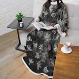 Ouija Death Moth Butterfly SED-0443 Sleeved Blanket