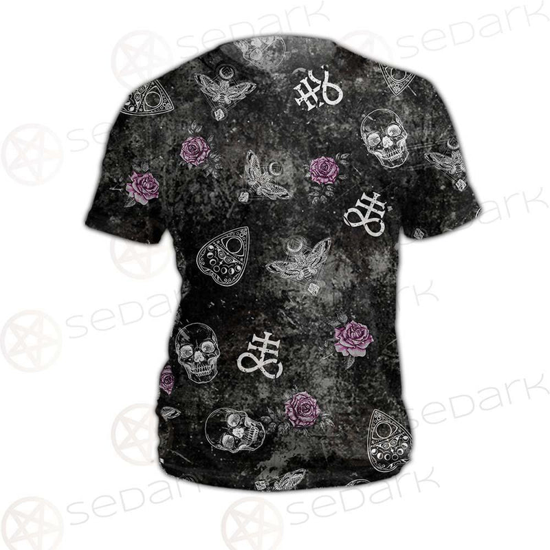 Ouija Death Moth Butterfly SED-0443 Unisex T-shirt