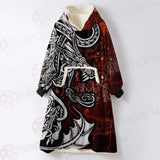 Viking Dragon SED-0444 Oversized Sherpa Blanket Hoodie