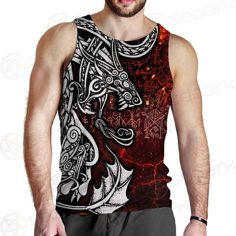 Viking Dragon SED-0444 Men Tank-tops