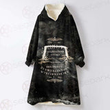 Gothic Ouija SED-0445 Oversized Sherpa Blanket Hoodie