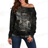 Gothic Ouija SED-0445 Off Shoulder Sweaters