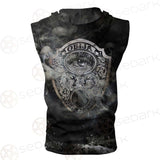 Gothic Ouija SED-0445 Zip Sleeveless Hoodie