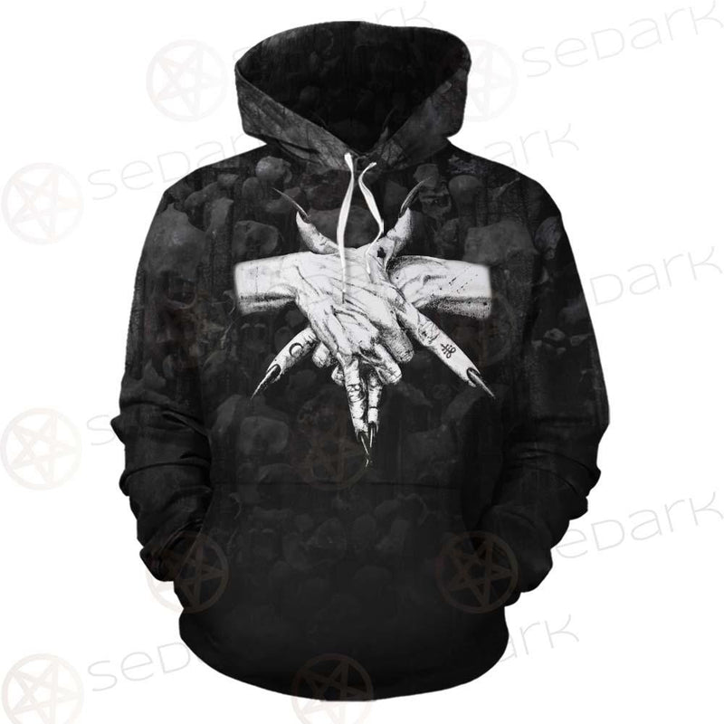 Pentagram Skull Forest SED-0449 Hoodie & Zip Hoodie