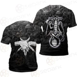 Pentagram Skull Forest SED-0449 Unisex T-shirt