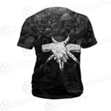 Pentagram Skull Forest SED-0449 Unisex T-shirt