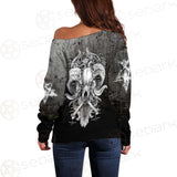 Pentagram Head SED-0450 Off Shoulder Sweaters