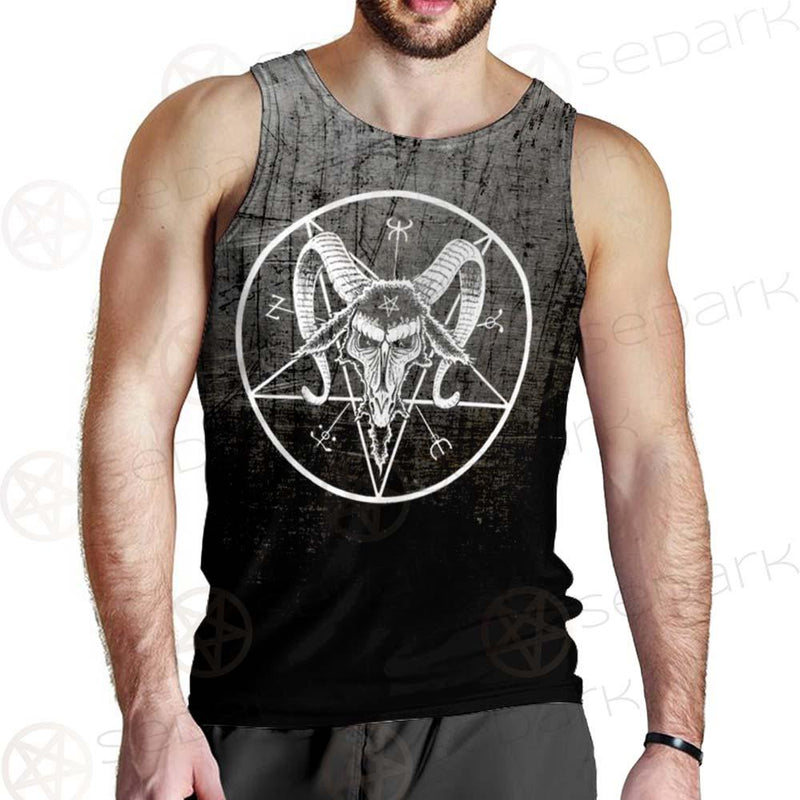 Pentagram Head SED-0450 Men Tank-tops