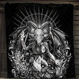Baphomet Is A Woman SED-0451 Quilt