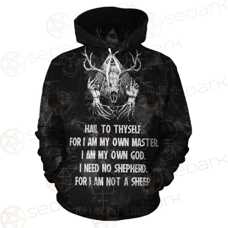 Hail Satan SED-0452 Hoodie & Zip Hoodie
