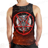 Red Baphomet SED-0453 Men Tank-tops