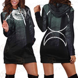 Wicca Forest SED-0454 Hoodie Dress