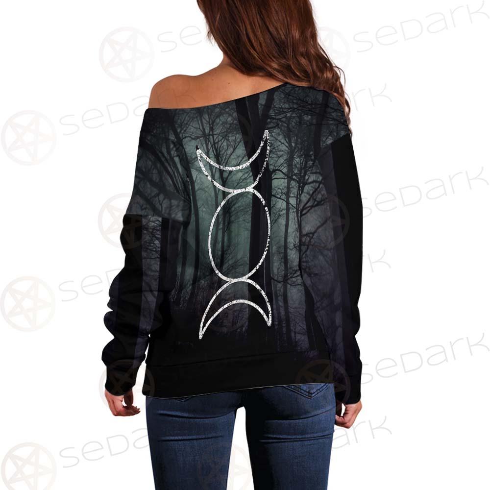 Wicca Forest SED-0454 Off Shoulder Sweaters