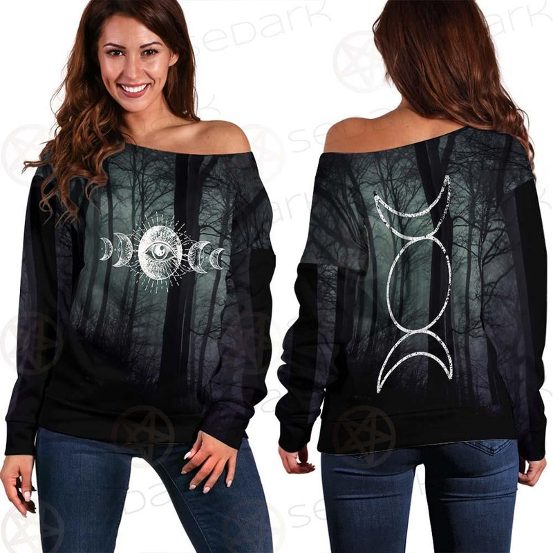 Wicca Forest SED-0454 Off Shoulder Sweaters