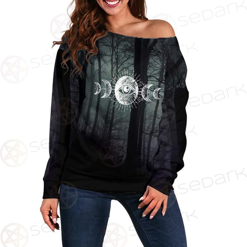 Wicca Forest SED-0454 Off Shoulder Sweaters