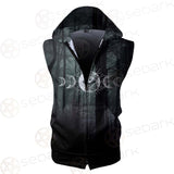 Wicca Forest SED-0454 Zip Sleeveless Hoodie