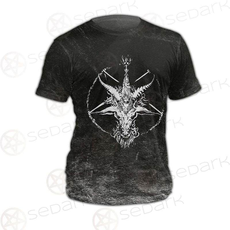Satan 666 Skulls SED-0455 Unisex T-shirt