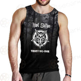Hail Satan Trust No One SED-0457 Men Tank-tops