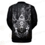 Hail Satan Trust No One SED-0457 Button Jacket