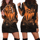 Viking Symbol SED-0459 Hoodie Dress