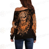 Viking Symbol SED-0459 Off Shoulder Sweaters