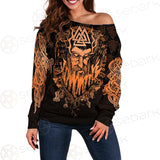 Viking Symbol SED-0459 Off Shoulder Sweaters