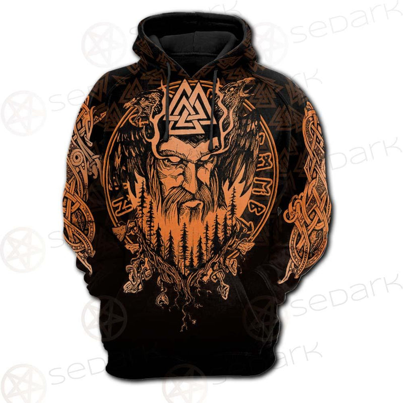 Viking Symbol SED-0459 Hoodie & Zip Hoodie Raglan
