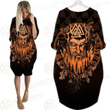 Viking Symbol SED-0459 Batwing Pocket Dress