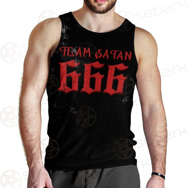 Team Satan 666 SED-0460 Men Tank-tops