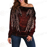 Viking Wings SED-0461 Off Shoulder Sweaters