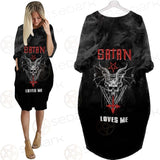 Satan Loves Me SED-0462 Batwing Pocket Dress