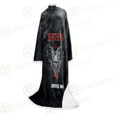 Satan Loves Me SED-0462 Sleeved Blanket