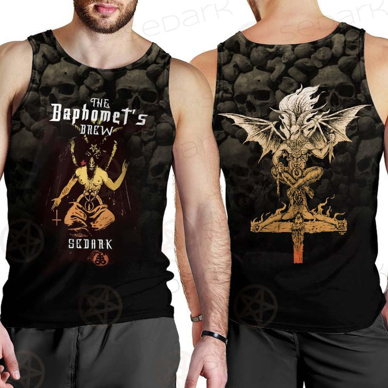 The Baphomet'S Brew SED-0463 Men Tank-tops