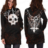 Satan Red SED-0465 Hoodie Dress