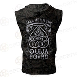 Gothic Ouija Board SED-0466 Zip Sleeveless Hoodie