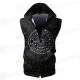 Gothic Ouija Board SED-0466 Zip Sleeveless Hoodie