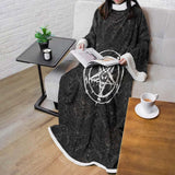 Sigil Of Baphomet SED-0468 Sleeved Blanket