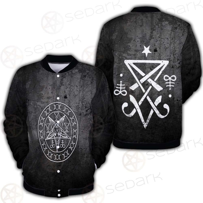 Sigil Of Satan Symbol SED-0470 Button Jacket