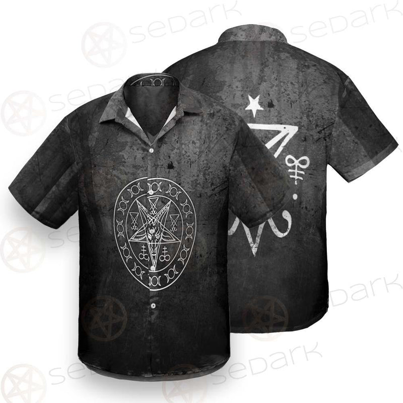 Sigil Of Satan Symbol SED-0470 Shirt Allover