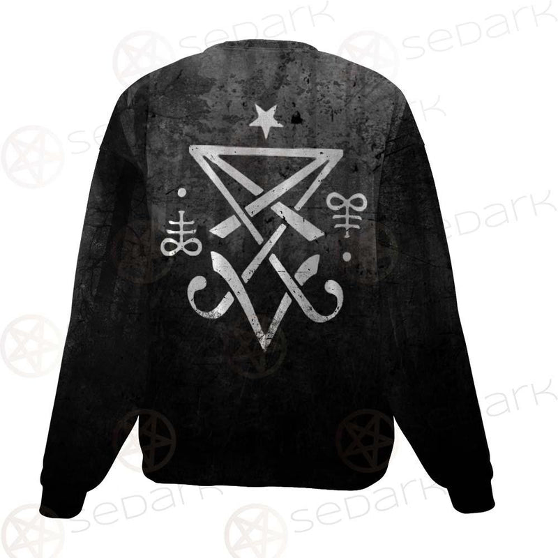 Sigil Of Satan Symbol SED-0470 Unisex Sweatshirt