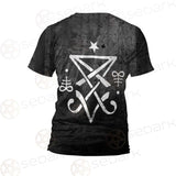 Sigil Of Satan Symbol SED-0470 Unisex T-shirt