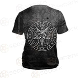 Sigil Of Satan Symbol SED-0470 Unisex T-shirt