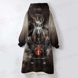 Gothic Anubis SED-0472 Oversized Sherpa Blanket Hoodie