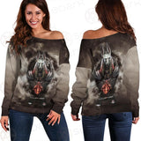 Gothic Anubis SED-0472 Off Shoulder Sweaters