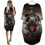 Gothic Anubis SED-0472 Batwing Pocket Dress